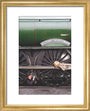LNER 4-6-2 No. 60103 'Flying Scotsman' locomotive heading into overhaul. art print extra small gold Art Print - Science Museum Shop