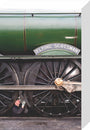LNER 4-6-2 No. 60103 'Flying Scotsman' locomotive heading into overhaul. stretched canvas small none Art Print - Science Museum Shop