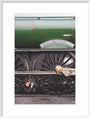 LNER 4-6-2 No. 60103 'Flying Scotsman' locomotive heading into overhaul. art print large white Art Print - Science Museum Shop