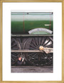 LNER 4-6-2 No. 60103 'Flying Scotsman' locomotive heading into overhaul. art print large gold Art Print - Science Museum Shop