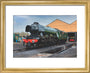 LNER 4-6-2 No. 60103 'Flying Scotsman' locomotive heading into overhaul. art print extra small gold Art Print - Science Museum Shop
