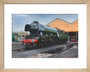 LNER 4-6-2 No. 60103 'Flying Scotsman' locomotive heading into overhaul. art print extra small natural Art Print - Science Museum Shop