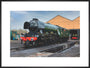 LNER 4-6-2 No. 60103 'Flying Scotsman' locomotive heading into overhaul. art print extra large black Art Print - Science Museum Shop