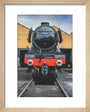 LNER 4-6-2 No. 60103 'Flying Scotsman' locomotive heading into overhaul. art print extra small natural Art Print - Science Museum Shop