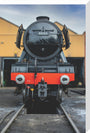 LNER 4-6-2 No. 60103 'Flying Scotsman' locomotive heading into overhaul. stretched canvas large none Art Print - Science Museum Shop