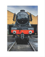 LNER 4-6-2 No. 60103 'Flying Scotsman' locomotive heading into overhaul. art print extra small none Art Print - Science Museum Shop