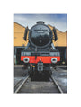 LNER 4-6-2 No. 60103 'Flying Scotsman' locomotive heading into overhaul. unstretched canvas small none Art Print - Science Museum Shop