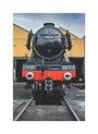 LNER 4-6-2 No. 60103 'Flying Scotsman' locomotive heading into overhaul. unstretched canvas medium none Art Print - Science Museum Shop