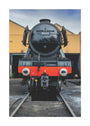 LNER 4-6-2 No. 60103 'Flying Scotsman' locomotive heading into overhaul. unstretched canvas large none Art Print - Science Museum Shop