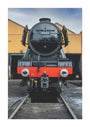 LNER 4-6-2 No. 60103 'Flying Scotsman' locomotive heading into overhaul. unstretched canvas extra large none Art Print - Science Museum Shop