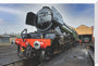 LNER 4-6-2 No. 60103 'Flying Scotsman' locomotive heading into overhaul. stretched canvas large none Art Print - Science Museum Shop
