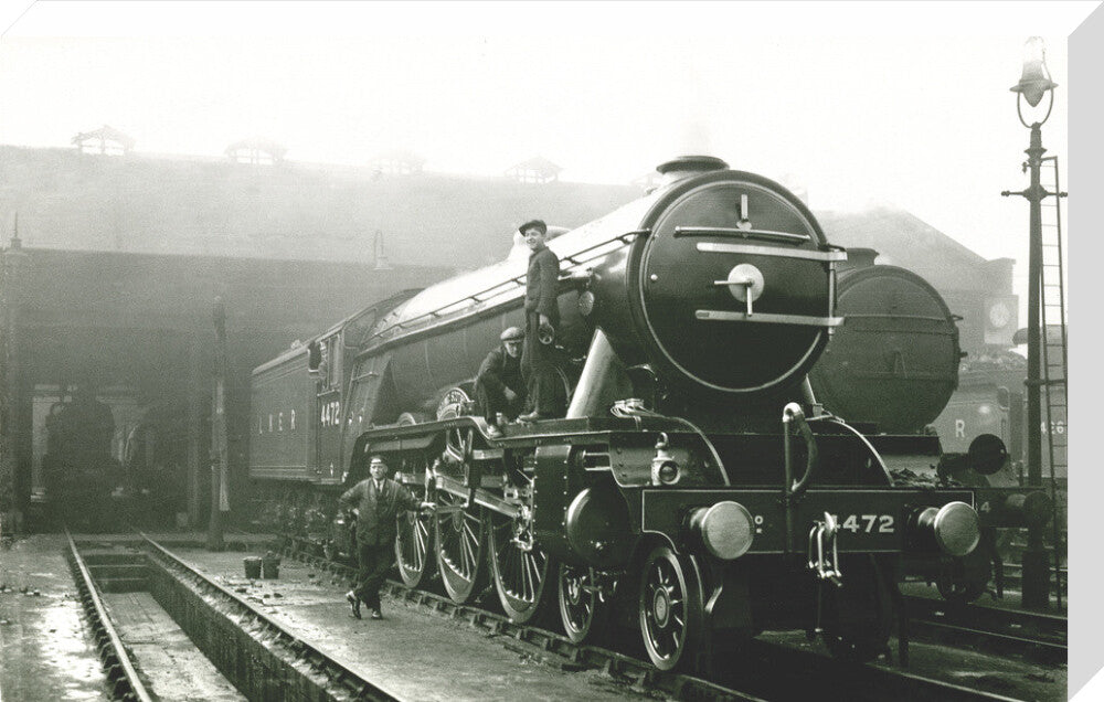 'Flying Scotsman' stretched canvas large none Art Print - Science Museum Shop
