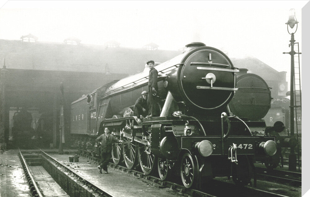 'Flying Scotsman' stretched canvas extra large none Art Print - Science Museum Shop