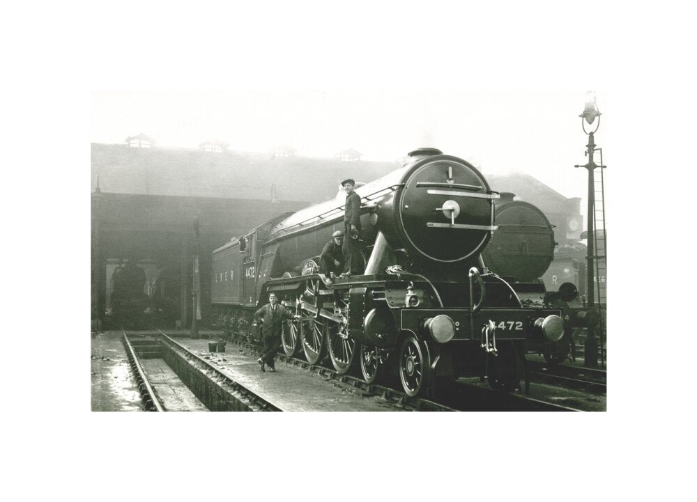 'Flying Scotsman' unstretched canvas small none Art Print - Science Museum Shop