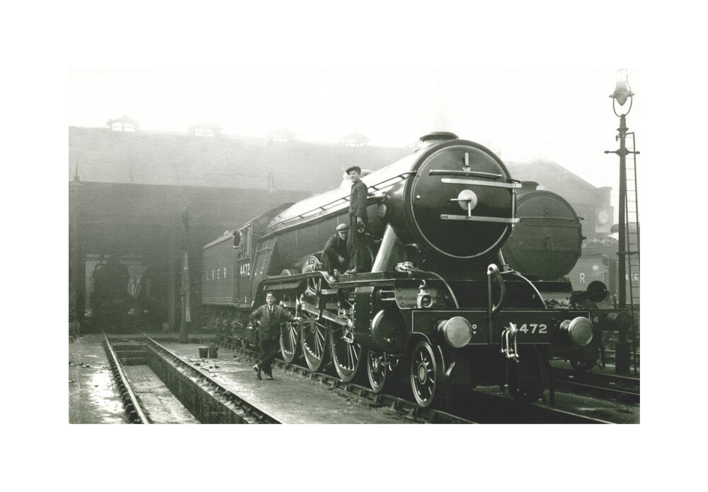 'Flying Scotsman' unstretched canvas medium none Art Print - Science Museum Shop