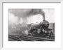 Flying Scotsman leaves Kings Cross, May 1968 art print extra small white Art Print - Science Museum Shop