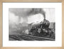 Flying Scotsman leaves Kings Cross, May 1968 art print small natural Art Print - Science Museum Shop