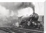 Flying Scotsman leaves Kings Cross, May 1968 stretched canvas medium none Art Print - Science Museum Shop