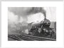Flying Scotsman leaves Kings Cross, May 1968 art print extra large white Art Print - Science Museum Shop