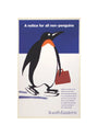 'A notice for all non-penguins', BR poster, 1995 unstretched canvas small none Art Print - Science Museum Shop