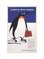 'A notice for all non-penguins', BR poster, 1995 art print medium none Art Print - Science Museum Shop