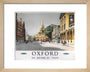 'Oxford', BR (WR) poster, 1958 art print extra small natural Art Print - Science Museum Shop