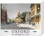 'Oxford', BR (WR) poster, 1958 stretched canvas small none Art Print - Science Museum Shop