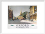 'Oxford', BR (WR) poster, 1958 art print medium white Art Print - Science Museum Shop
