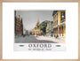 'Oxford', BR (WR) poster, 1958 art print medium natural Art Print - Science Museum Shop