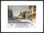 'Oxford', BR (WR) poster, 1958 art print large black Art Print - Science Museum Shop