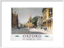'Oxford', BR (WR) poster, 1958 art print large white Art Print - Science Museum Shop