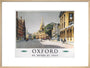 'Oxford', BR (WR) poster, 1958 art print large natural Art Print - Science Museum Shop
