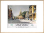 'Oxford', BR (WR) poster, 1958 art print extra large natural Art Print - Science Museum Shop