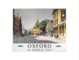 'Oxford', BR (WR) poster, 1958 art print small none Art Print - Science Museum Shop