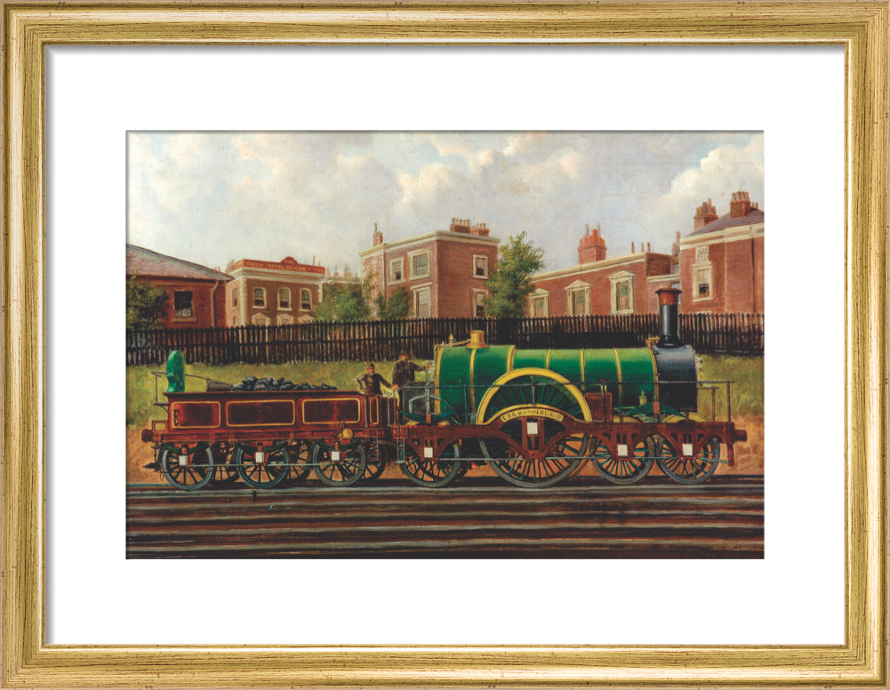 Lord of the Isles, 1907. art print small gold Art Print - Science Museum Shop