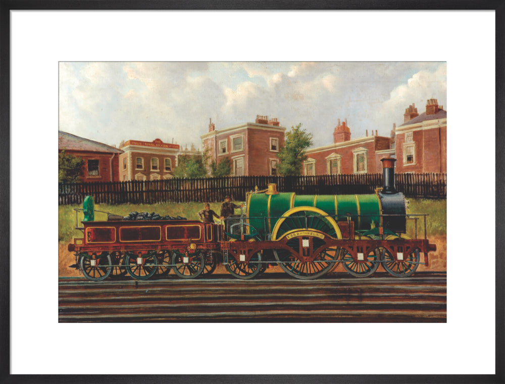 Lord of the Isles, 1907. art print large black Art Print - Science Museum Shop