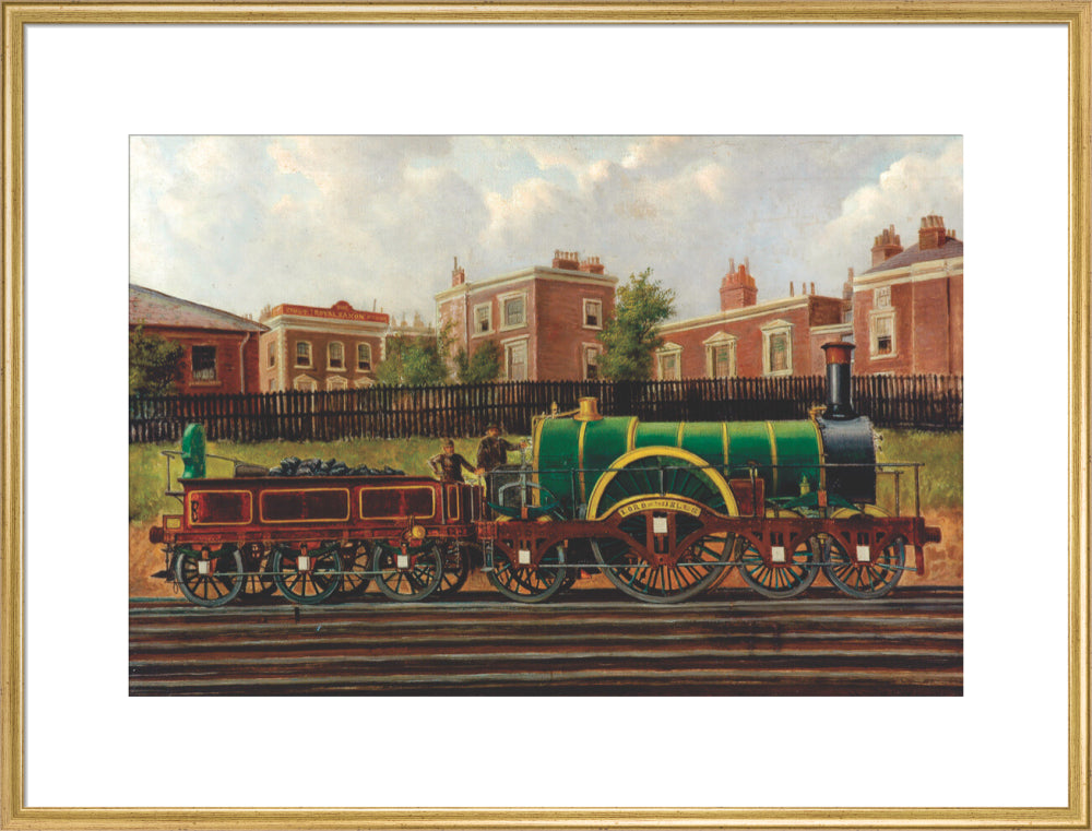 Lord of the Isles, 1907. art print extra large gold Art Print - Science Museum Shop