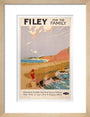 Filey for the Family', LNER poster, 1923-1947. art print small natural Art Print - Science Museum Shop