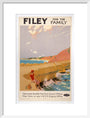 Filey for the Family', LNER poster, 1923-1947. art print medium white Art Print - Science Museum Shop