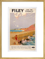 Filey for the Family', LNER poster, 1923-1947. art print large gold Art Print - Science Museum Shop