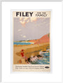 Filey for the Family', LNER poster, 1923-1947. art print extra large white Art Print - Science Museum Shop