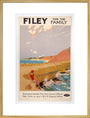 Filey for the Family', LNER poster, 1923-1947. art print extra large gold Art Print - Science Museum Shop