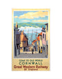 Come to Old World Cornwall', GWR poster, 1931. art print extra small none Art Print - Science Museum Shop