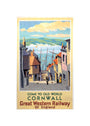 Come to Old World Cornwall', GWR poster, 1931. unstretched canvas small none Art Print - Science Museum Shop