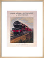 The 'Royal Scot' locomotive, LMS poster 1931. art print medium natural Art Print - Science Museum Shop