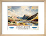 'Loch Etive, Western Highlands', BR(ScR) poster, 1948-1965. art print extra small natural Art Print - Science Museum Shop