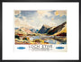 'Loch Etive, Western Highlands', BR(ScR) poster, 1948-1965. art print medium black Art Print - Science Museum Shop