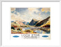 'Loch Etive, Western Highlands', BR(ScR) poster, 1948-1965. art print medium white Art Print - Science Museum Shop