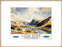'Loch Etive, Western Highlands', BR(ScR) poster, 1948-1965. art print extra large natural Art Print - Science Museum Shop
