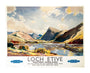 'Loch Etive, Western Highlands', BR(ScR) poster, 1948-1965. unstretched canvas extra large none Art Print - Science Museum Shop